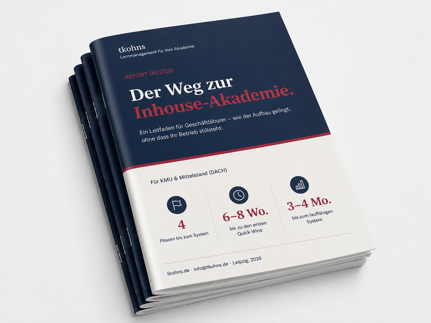 Report-Cover: Der Weg zur Inhouse-Akademie